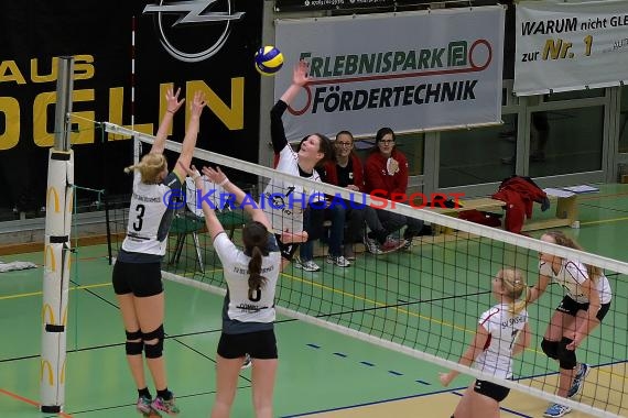 Volleyball Damen 3. Liga Süd SV Sinsheim vs TV Waldgirmes 04.03.2017 (© Siegfried)